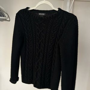 Black sweater